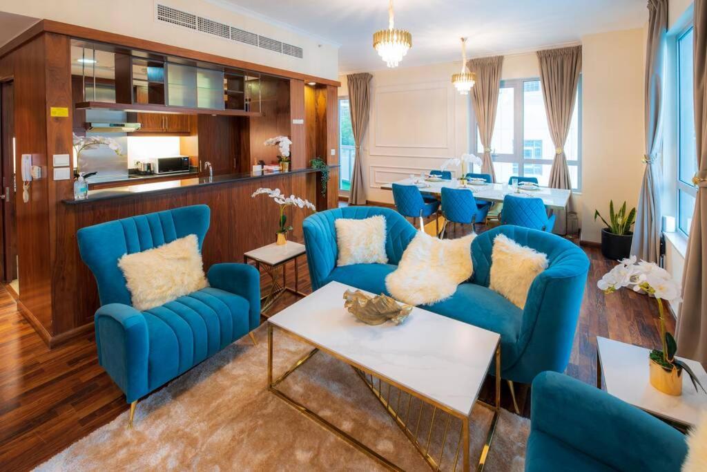 First Class 2Br With Full Burj Khalifa And Fountain View Dubái Exterior foto