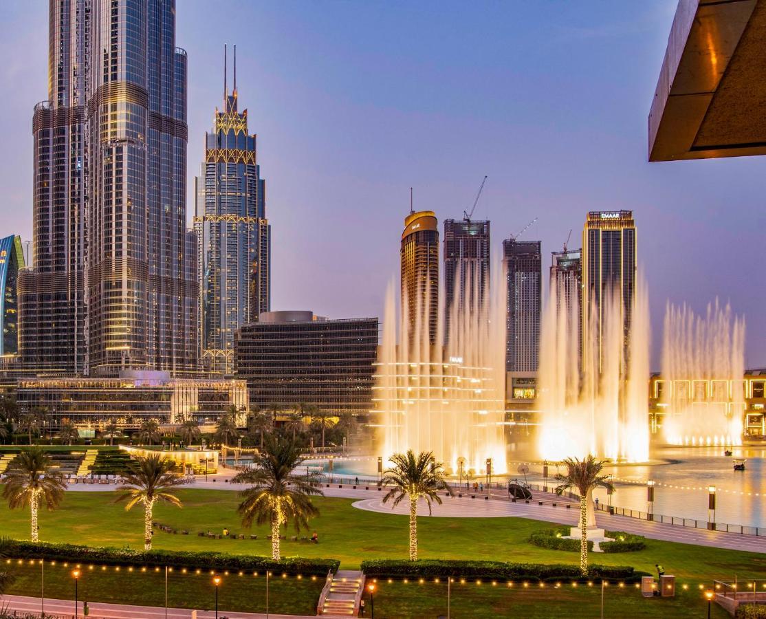 First Class 2Br With Full Burj Khalifa And Fountain View Dubái Exterior foto